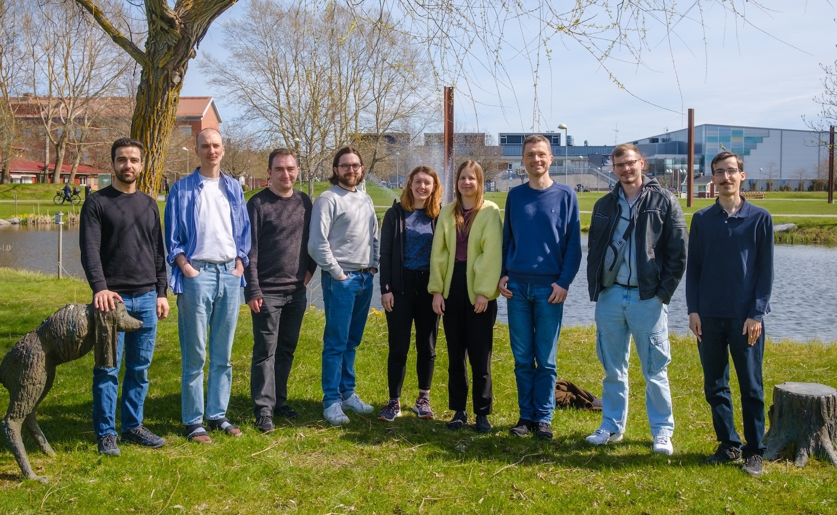 LiU NLP group picture as of April 2024